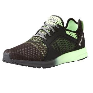 Ariat Fuse Lime Black Ombre Mesh Sneaker 9